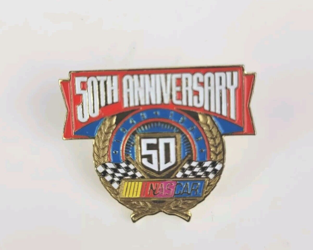 50th Anniversary NASCAR Pin - 1948-1998
