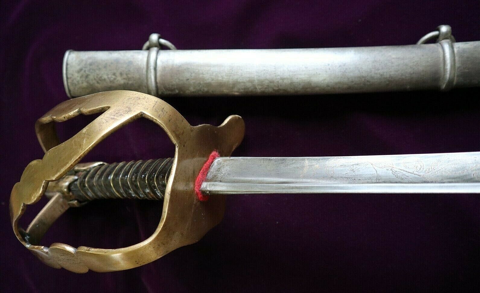 NAPOLEONIC FRENCH GRAND ARMEE CHASSEURS A CHEVAL CAVALRY SWORD WATERLOO CA 1800