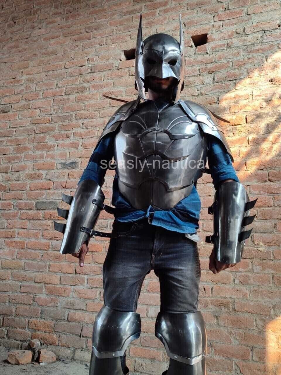 Medieval Iron Batman Full Body Armor Replica Handmade Armor Batman armor Replica