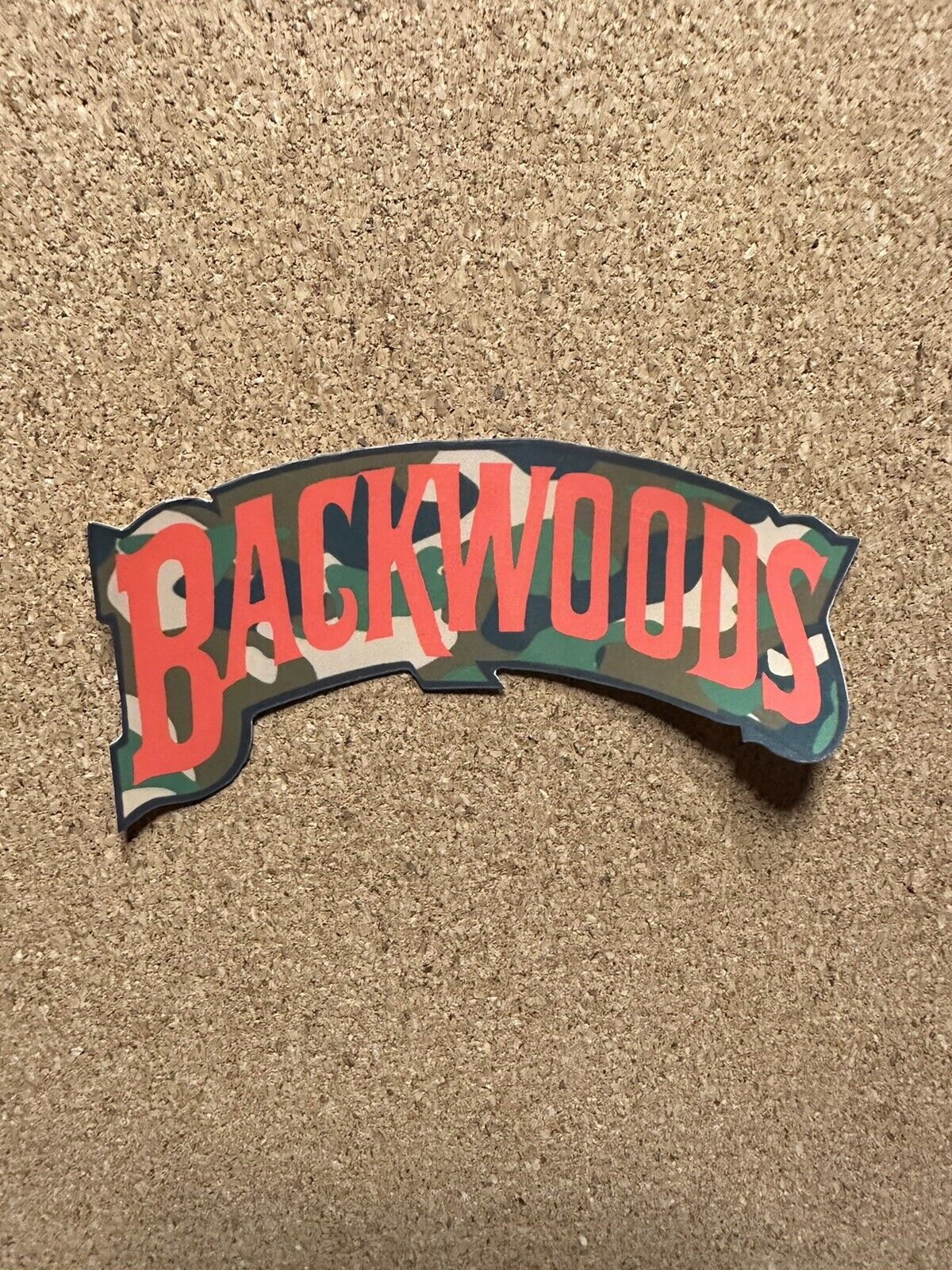 Backwoods Camp Custom Decal, Waterproof Sticker Logo