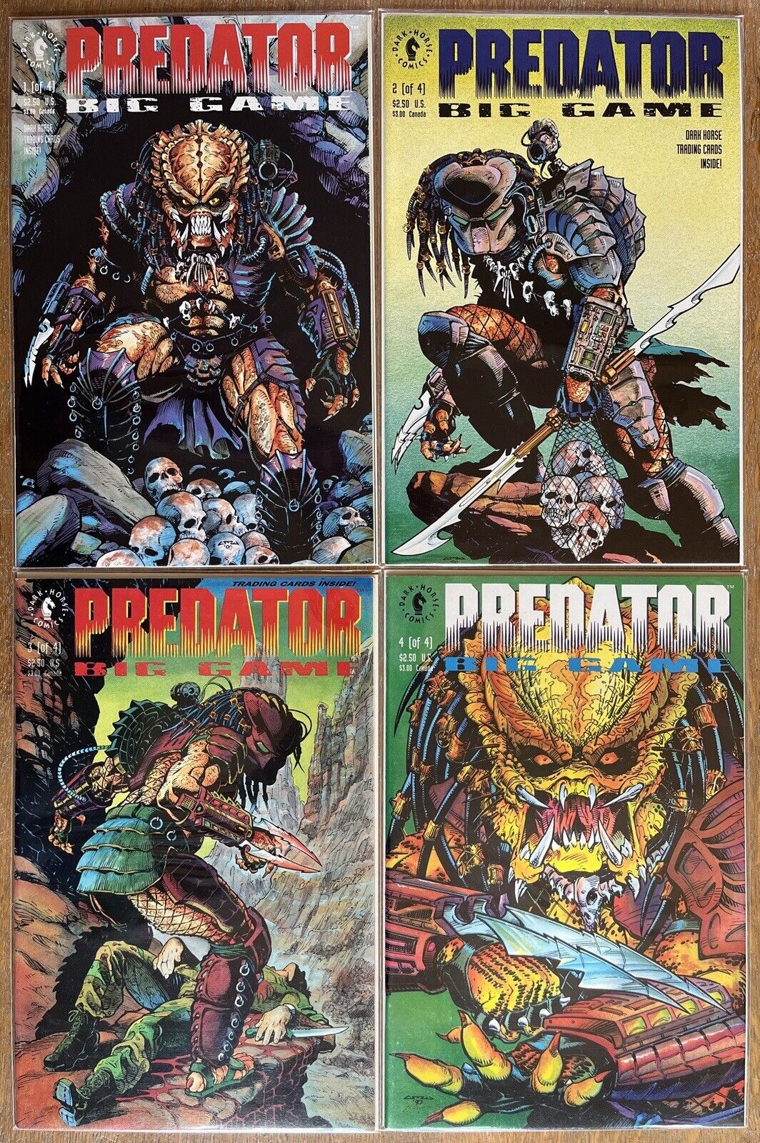 Predator: Big Game #1-4 - Dark Horse comics - High Grade
