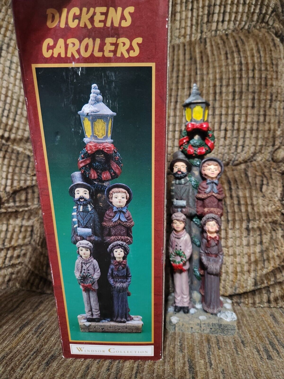 Vintage Victorian Dickens Carolers Windsor Collection Christmas Decor Figurines