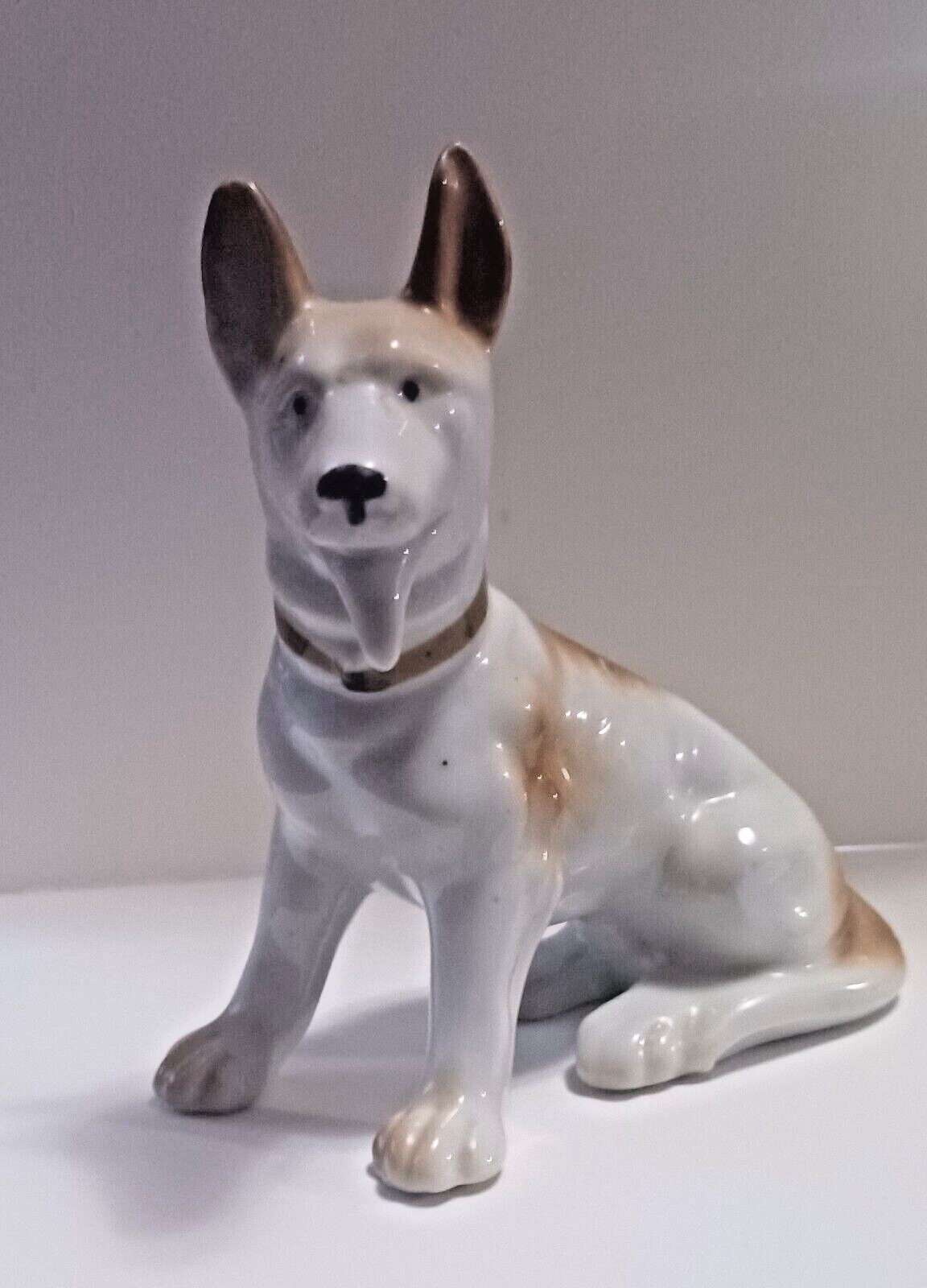Vintage Ceramic German Shepard Dog Japan