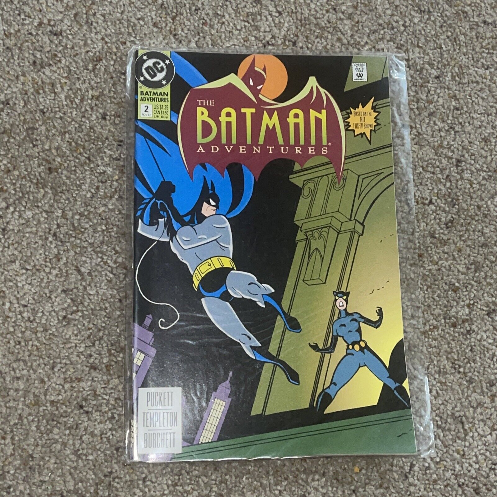 The Batman Adventures #2 (1992 DC Comic Book) Catwoman