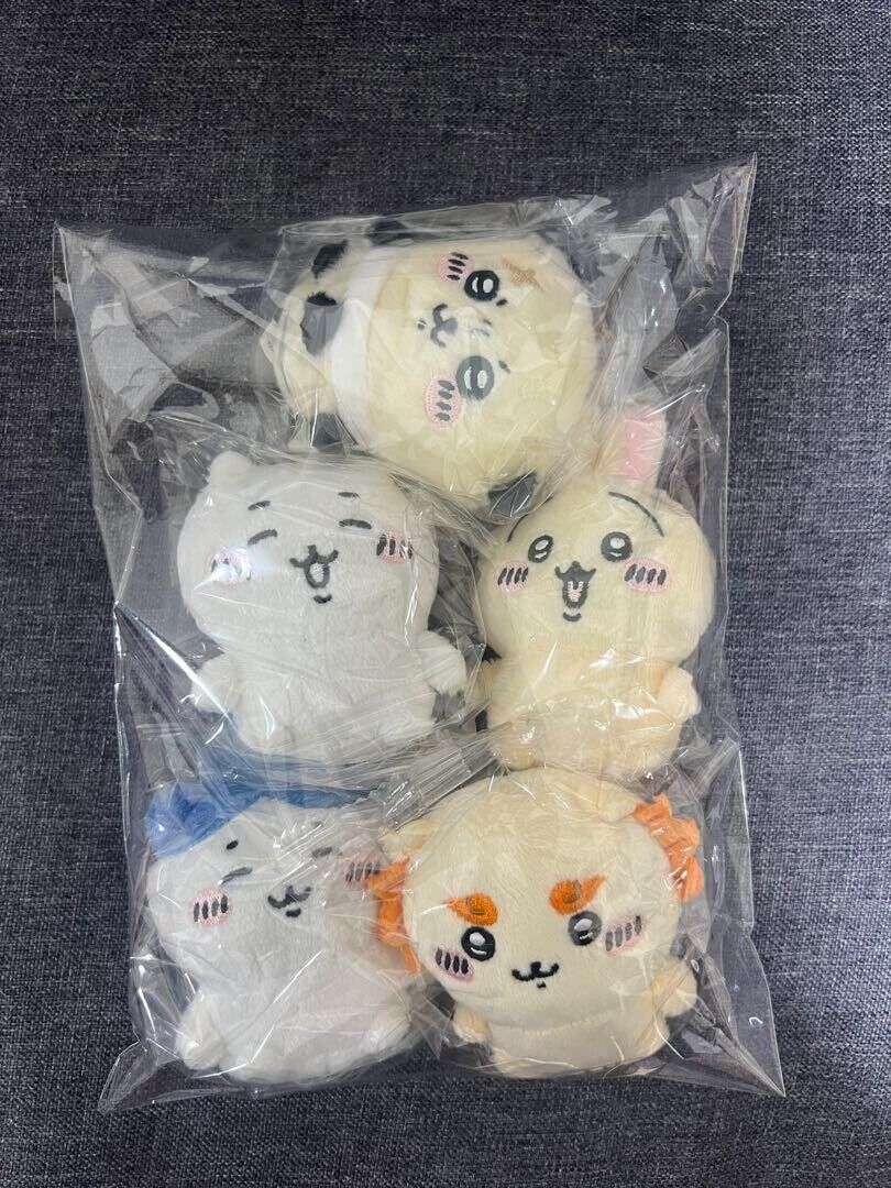 Chikawa sitting stuffed Plush Toy 2 New Complete set