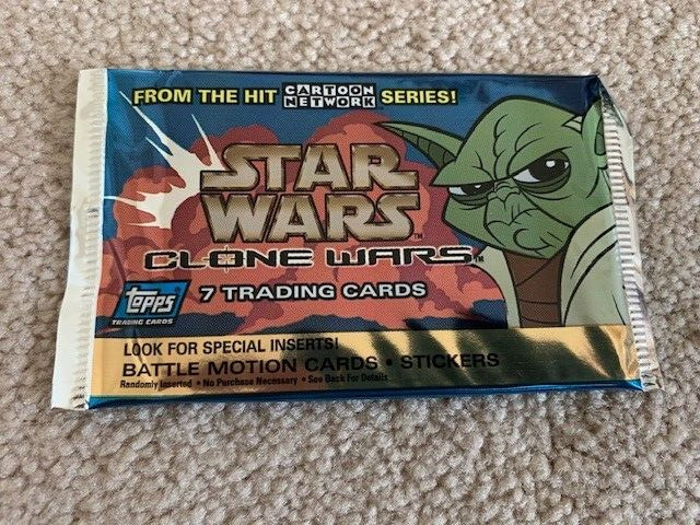 2004 Topps Star Wars Clone Wars single pack