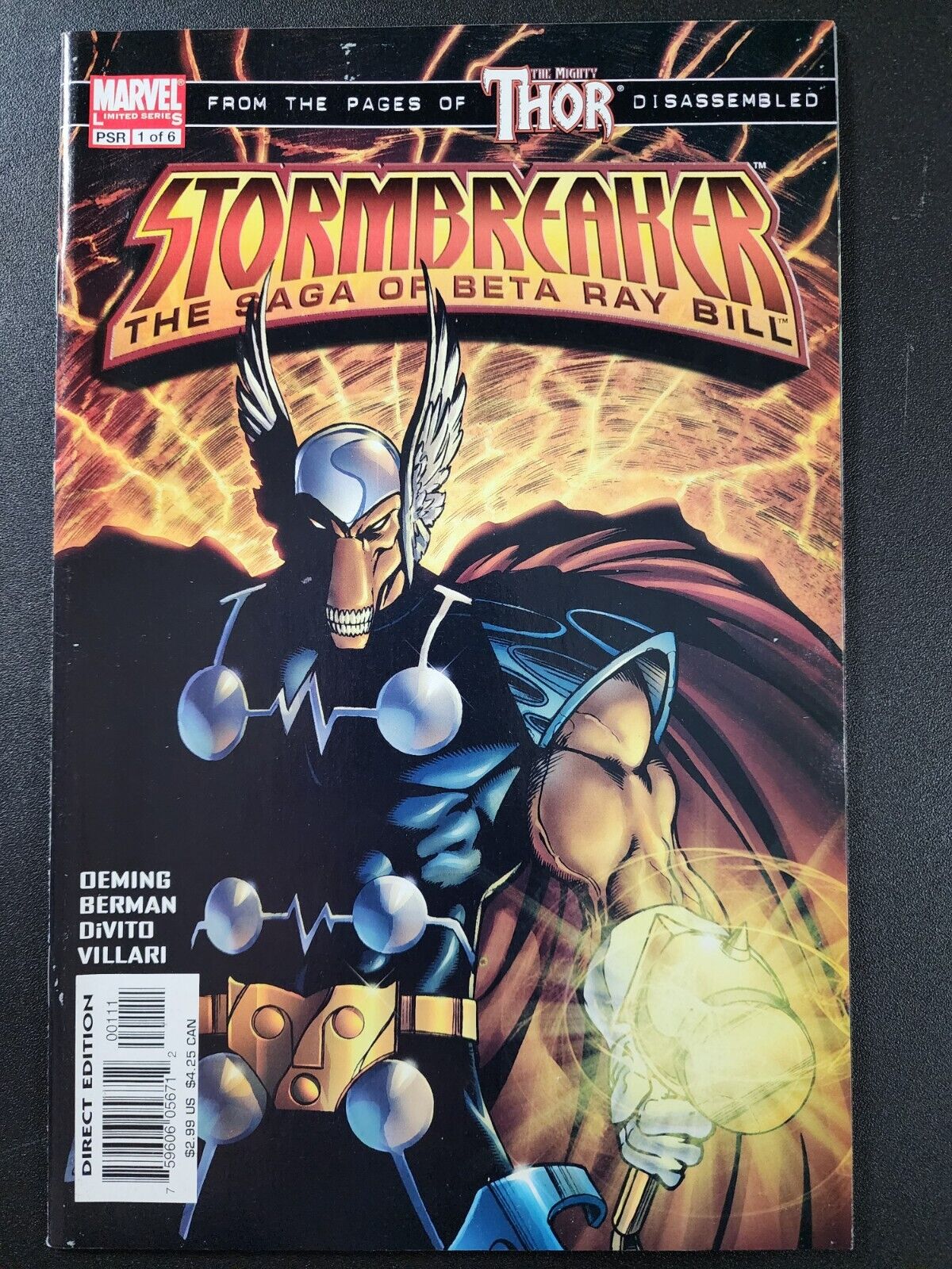 Stormbreaker the Saga of Beta Ray Bill #1 NM  Marvel Comics 2005 Thor