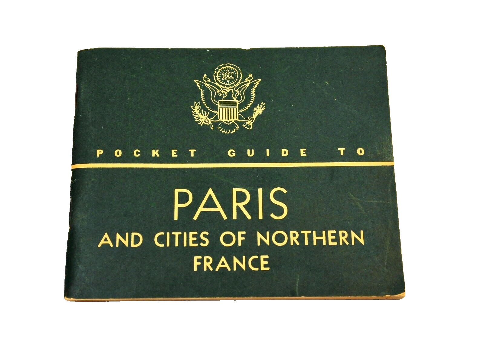 Pocket Guide to PARIS Northern France 1944 U.S. Army