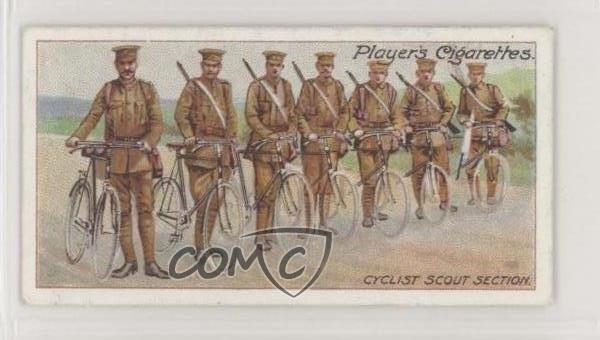 1910 ITC Army Life Tobacco Player\'s Back Cyclists Scout Section #15 z6d