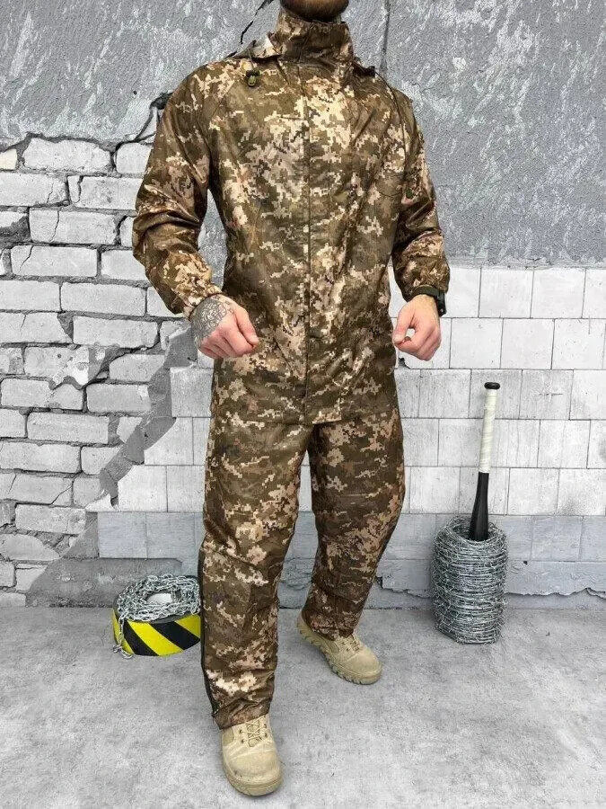 Ghillie suit raincoat pixel Ukraine