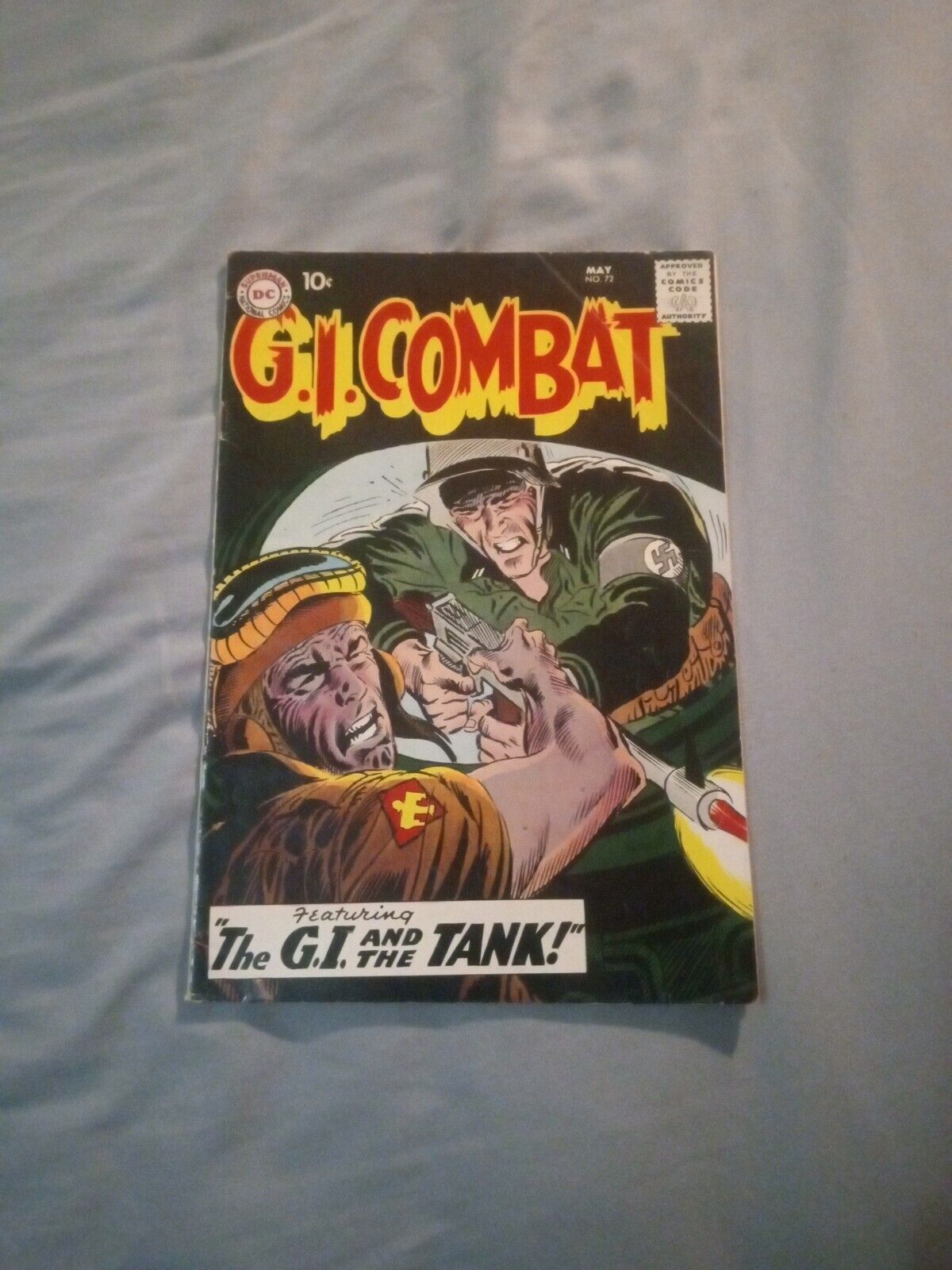 DC Comics G.I. Combat #72 Silver Age 1959 Very Decent 6.0 FN Very Rare And Htf