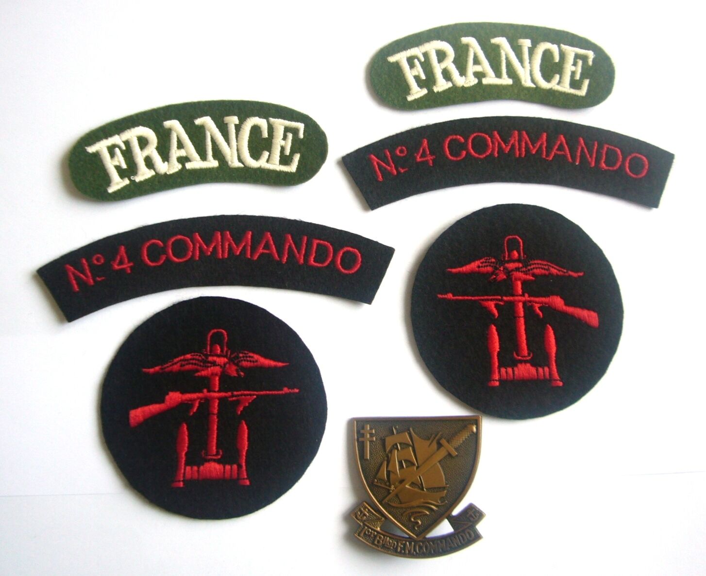 WWII - KIEFFER COMMANDO (Set of 7 - Reproductions)
