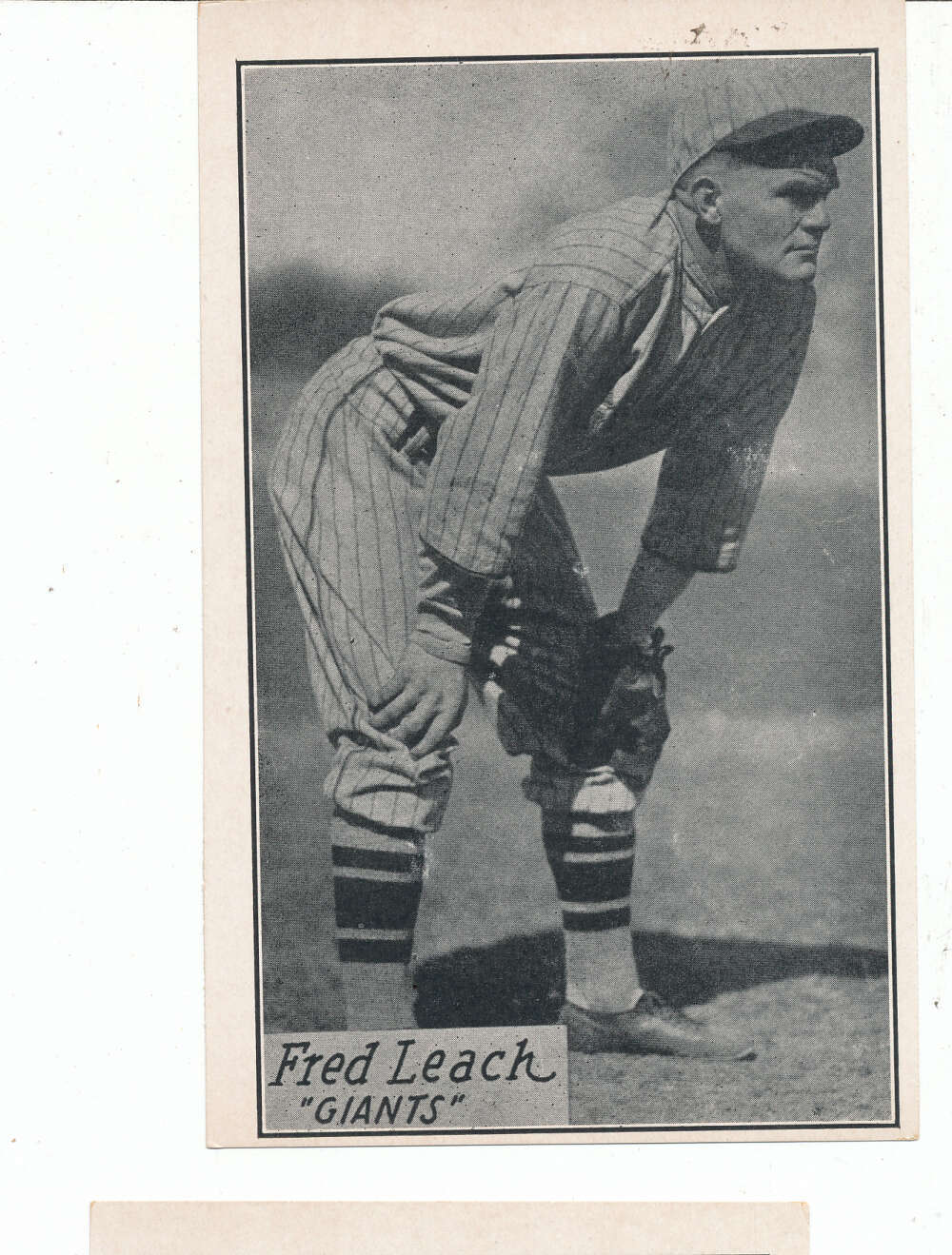 Fred Leach Yankees 1928 r315 kashin card em bxmt