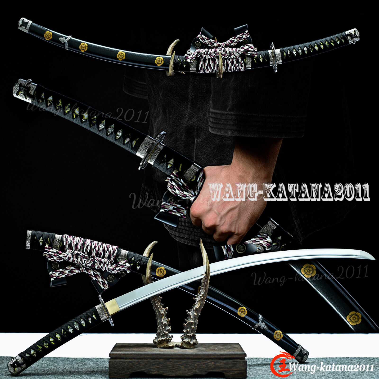 Real Tachi T10 Battle Ready Sharp Katana Large Radian Japanese Samurai Sword