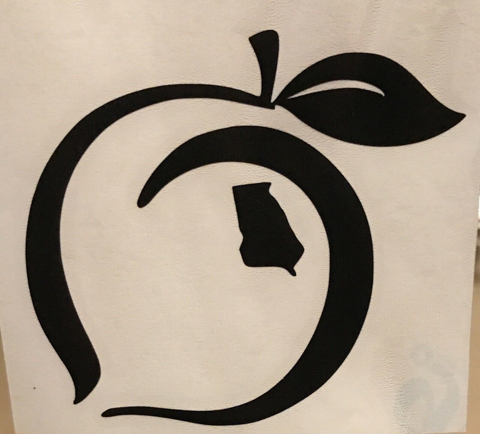 Georgia Peach Pride Sticker