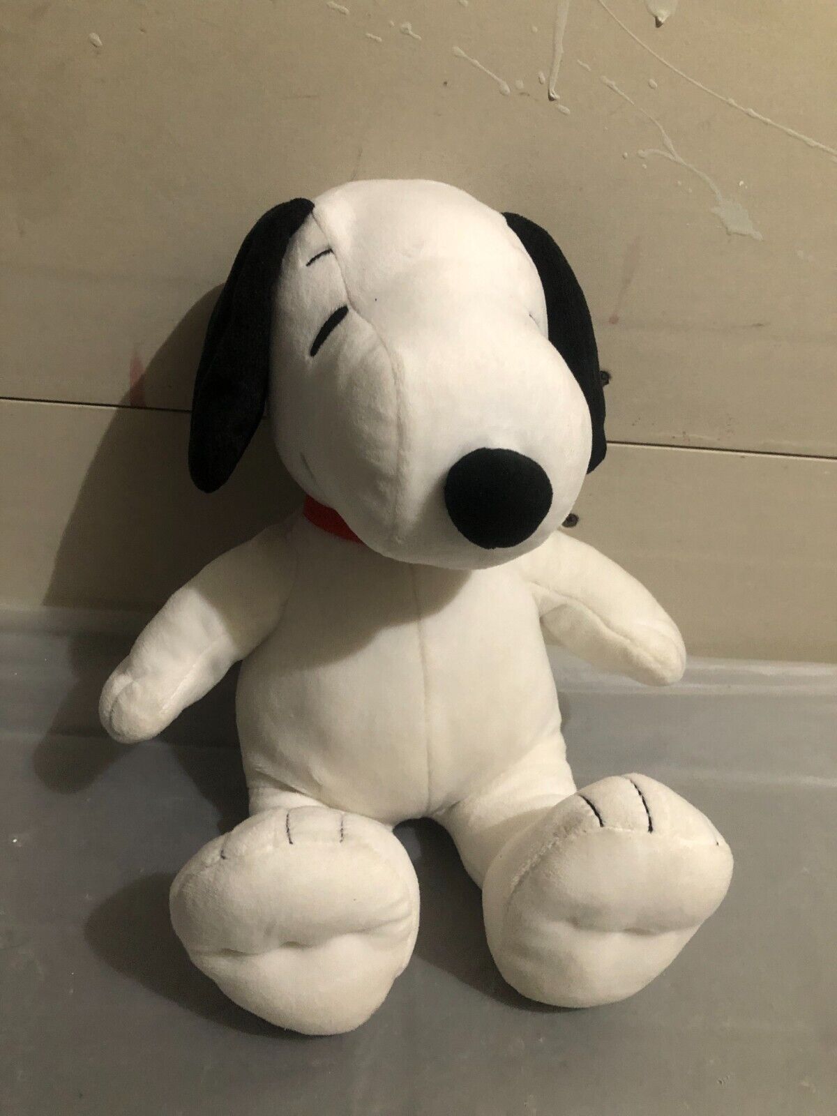 Snoopy Kohls Cares Peanuts White Dog Stuffed Animal Kids Toy 16” Plush
