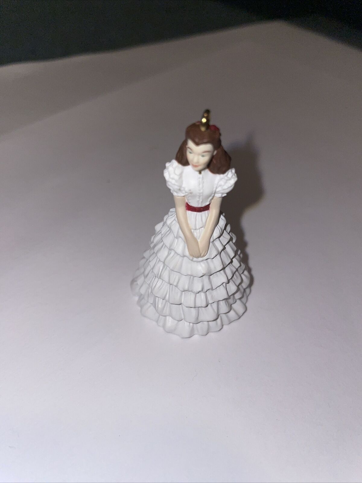 Gone with the Wind Scarlett  Ornament Hallmark Collectable Miniature 2” 1996