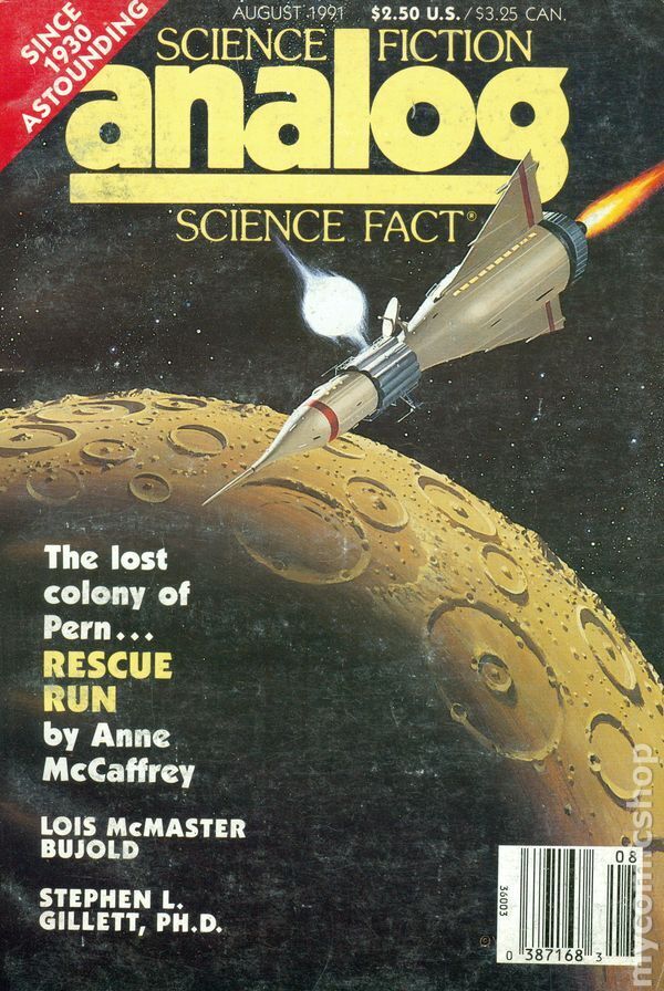 Analog Science Fiction/Science Fact Vol. 111 #10 VG 1991 Stock Image Low Grade