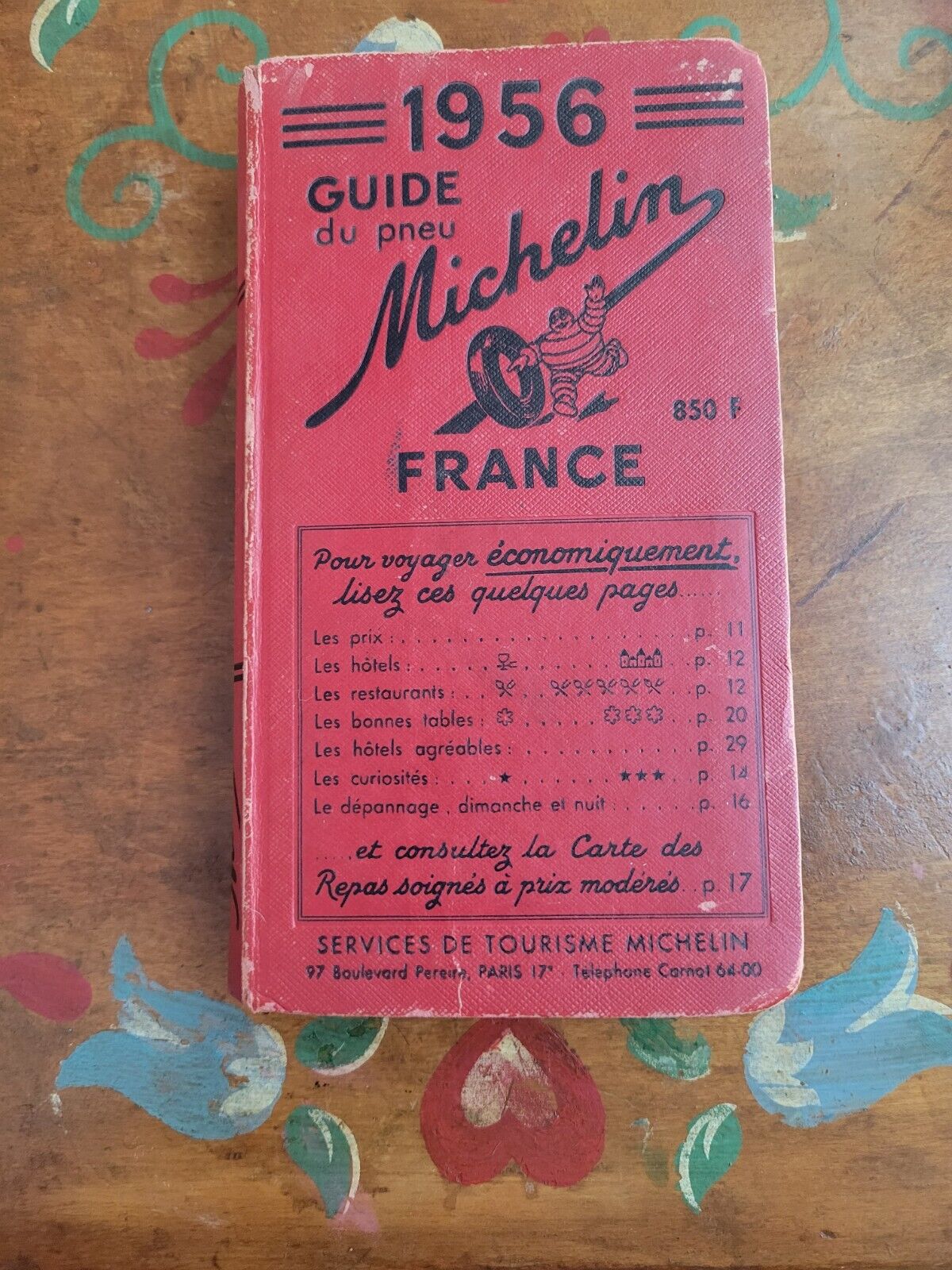 1956 French Michelen Guide