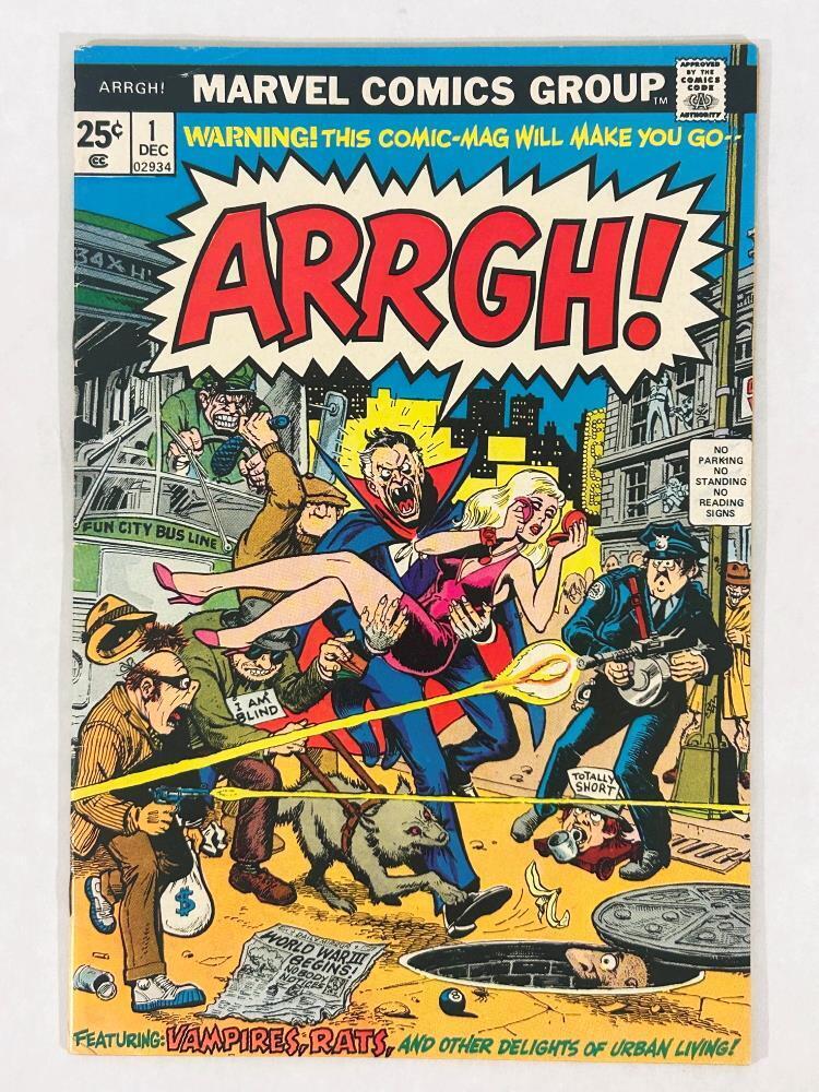Marvel Bronze Age Arrgh #1 Comic in VG/Fine condition - We combine shipping