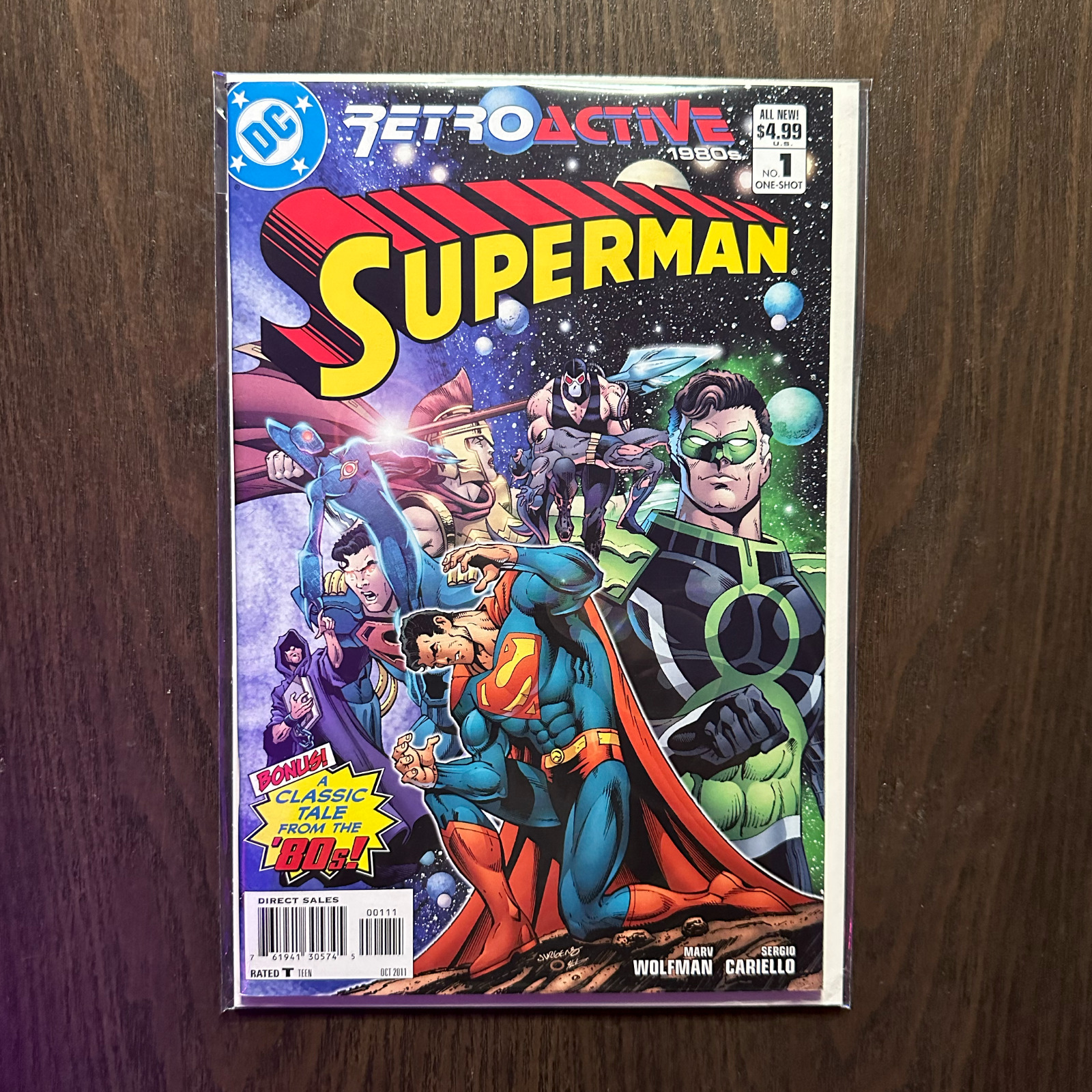 Retroactive 1980s: Superman #1: DC Comics (2011) VF - Infinite Crisis, Zero Hour
