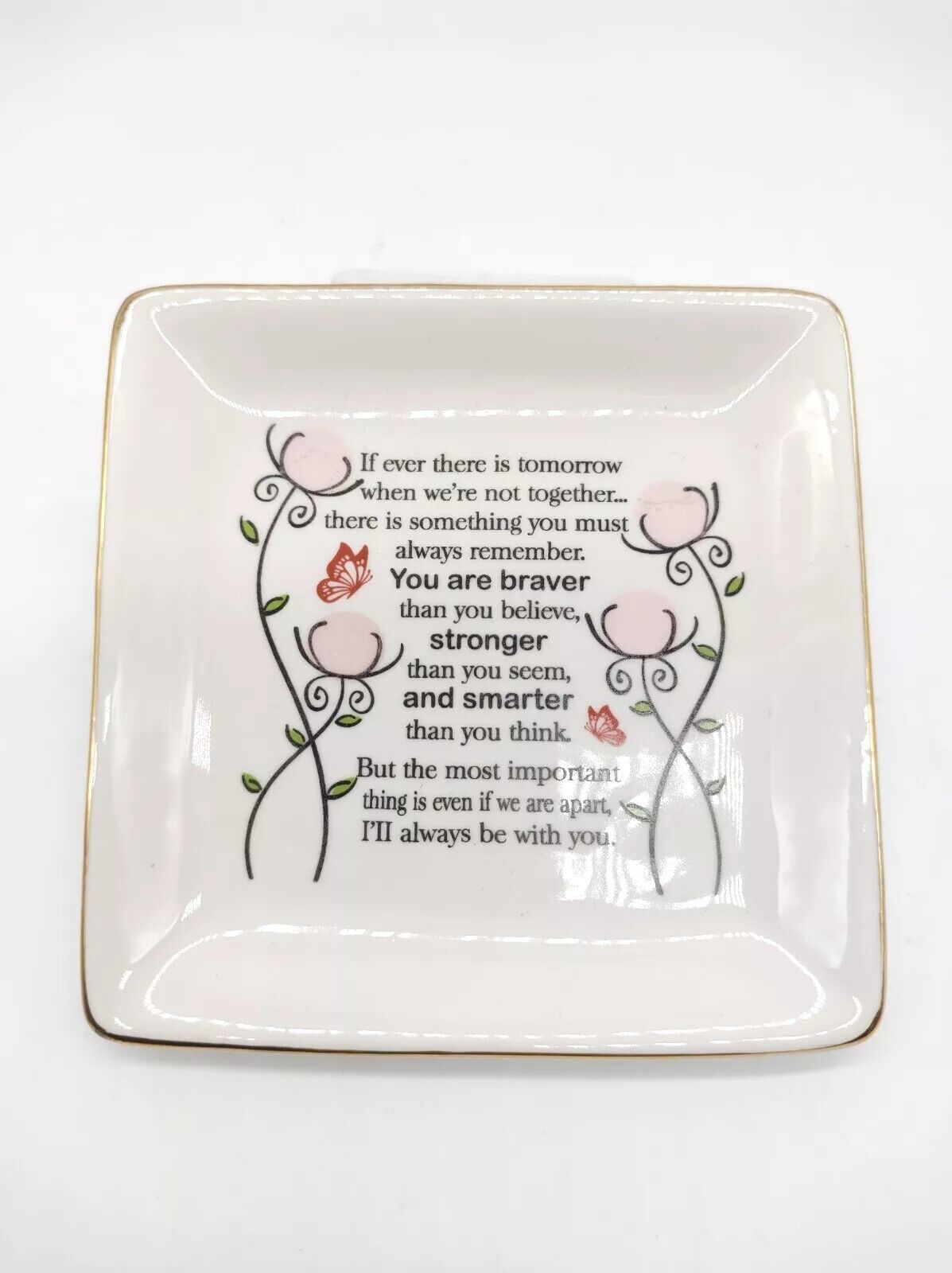I'll Always Be With You Trinket Jewelry Dish Gift 