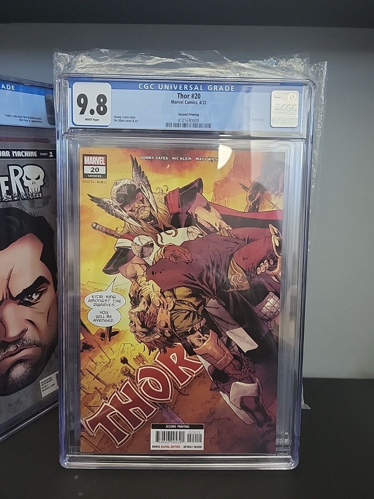 Thor #20 2nd Print Variant God of Hammers CGC 9.8 NM/M Gorgeous Gem Wow