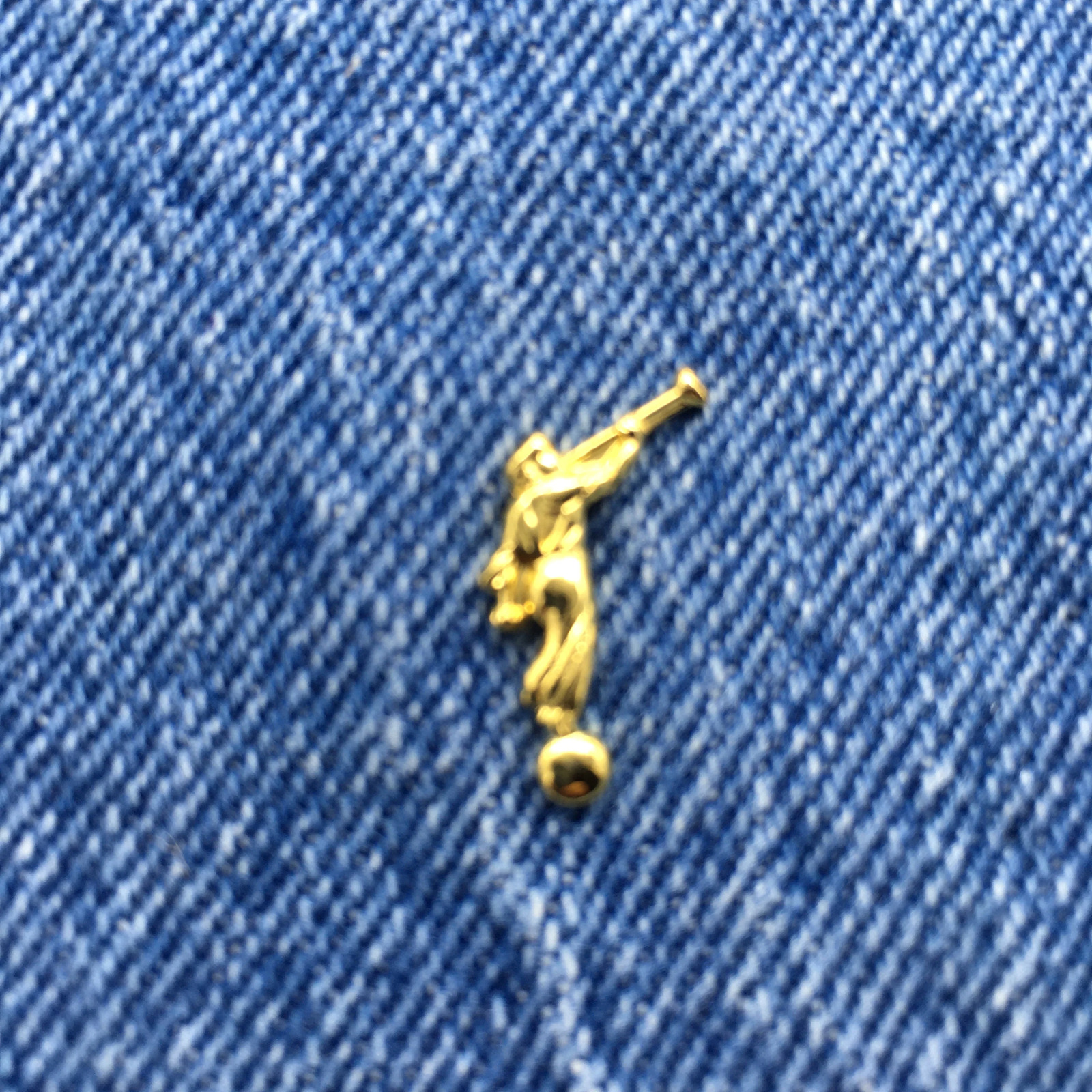 Gold Color LDS Angel Moroni Lapel Pin FREE USA SHIPPING SHIPS FREE FROM THE USA