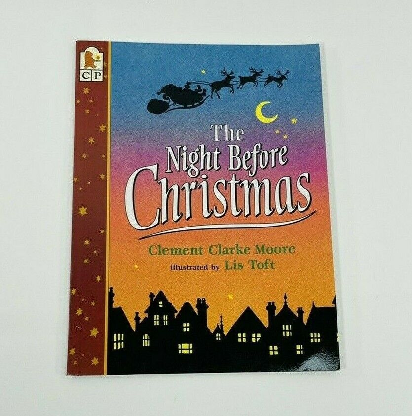 Vintage 1989 The Night Before Christmas Book