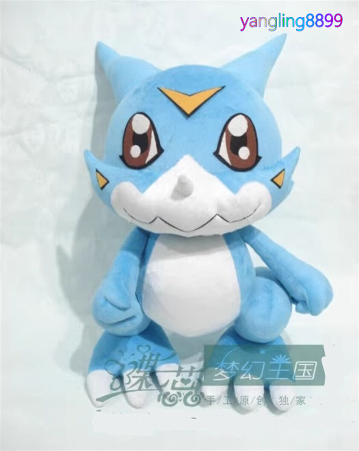 60CM Japan Anime Digimon Adventure 02 V-mon Plush Toy Stuffed Pillow Xmas Gifts