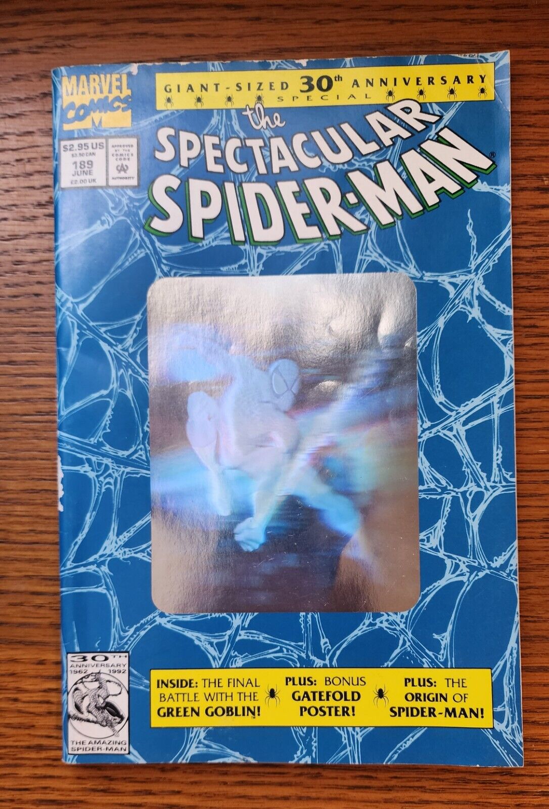 SPECTACULAR SPIDER-MAN #189, MARVEL COMICS, 9.6 NM+