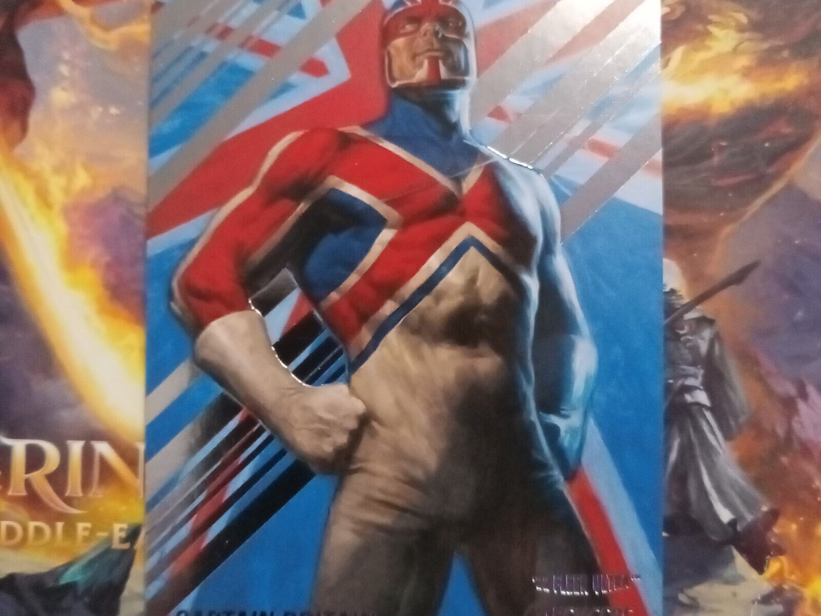 2022 Upper Deck Marvel Fleer Ultra Avengers Captain Britain #12 Base Card