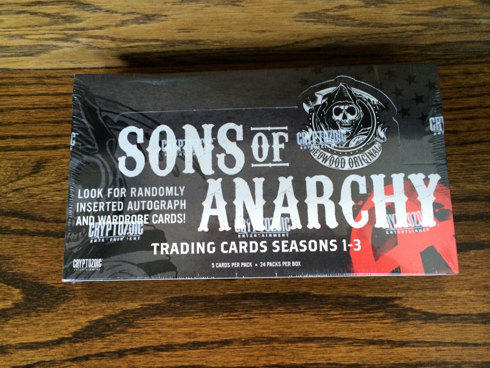 2014 Cryptozoic Sons of Anarchy Seasons 1-3 Sealed Hobby Trading Card Box