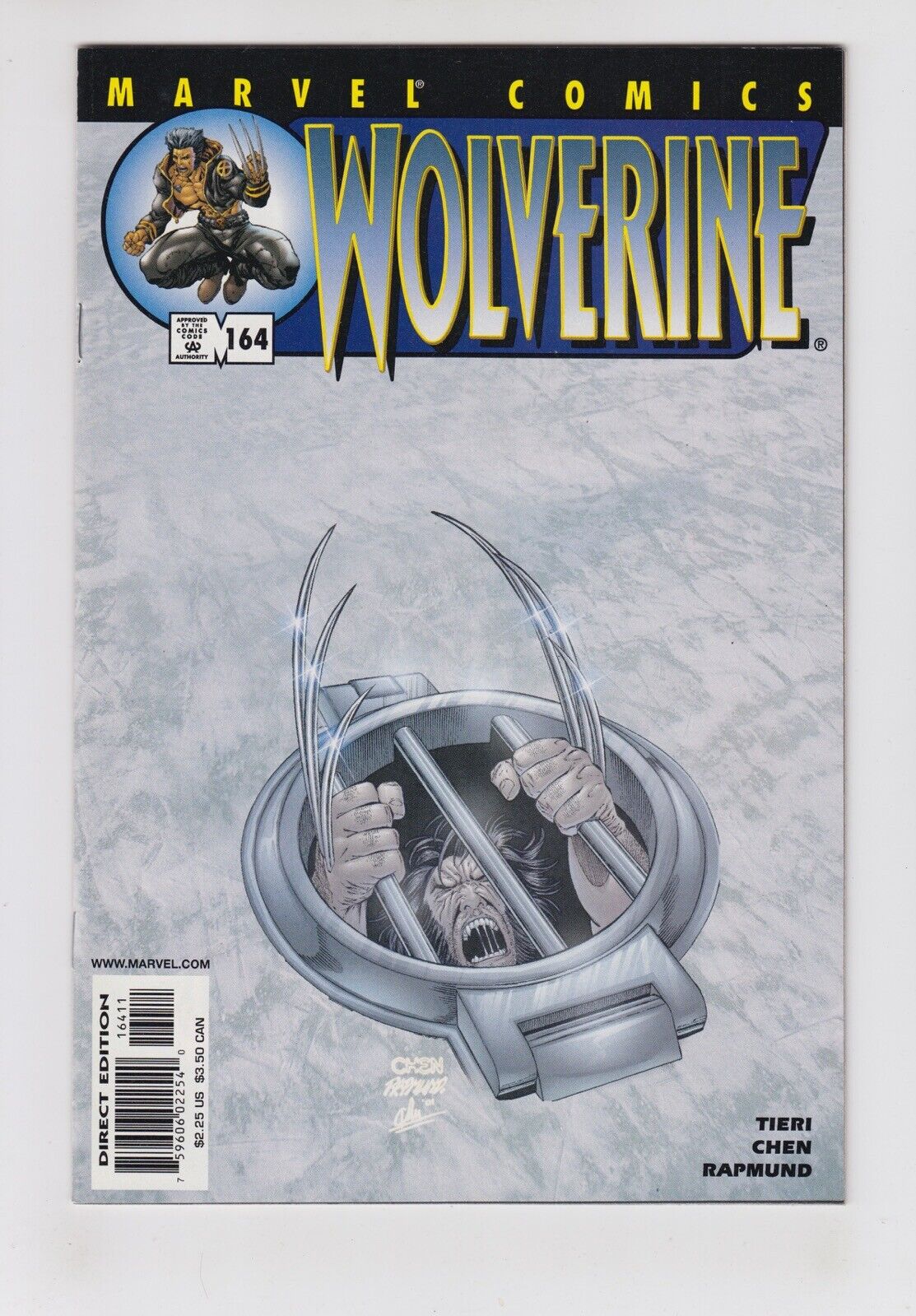 Wolverine 164 9.0 1988 1st Ongoing Series Deadpool Movie X-Men Combine Ship