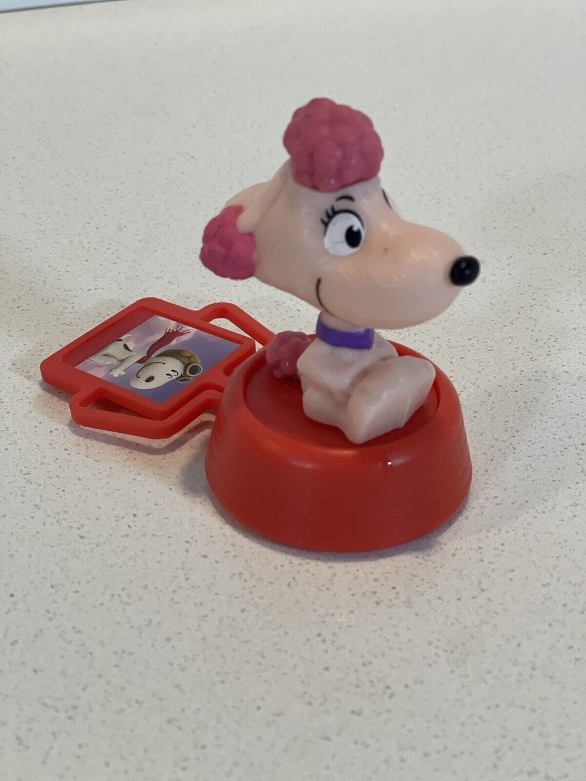 2015 McDonald\'s The Peanuts Movie Happy Meal Toy 12 FIFI DOG Pre-Owned Collector