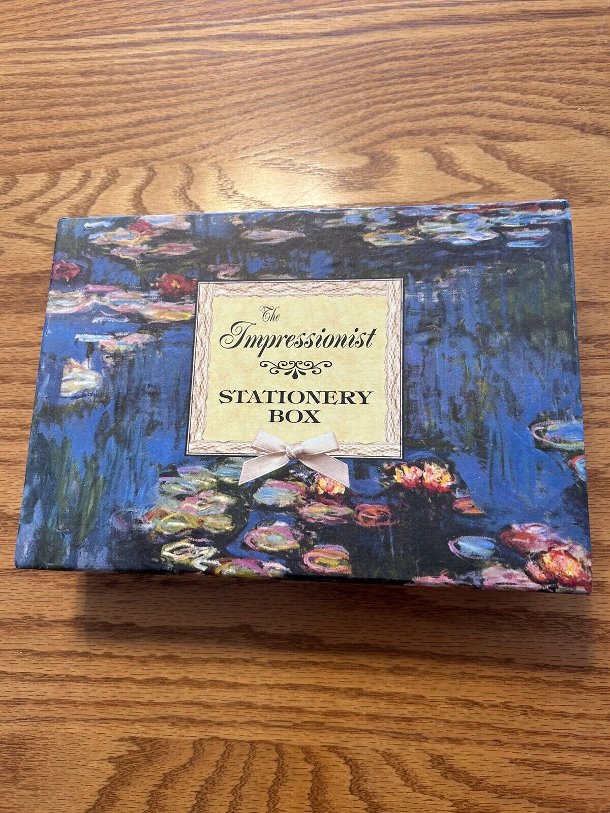 1998 DS-Max  -Claude Monet\'s Waterlilies- The Impressionist Stationery Box