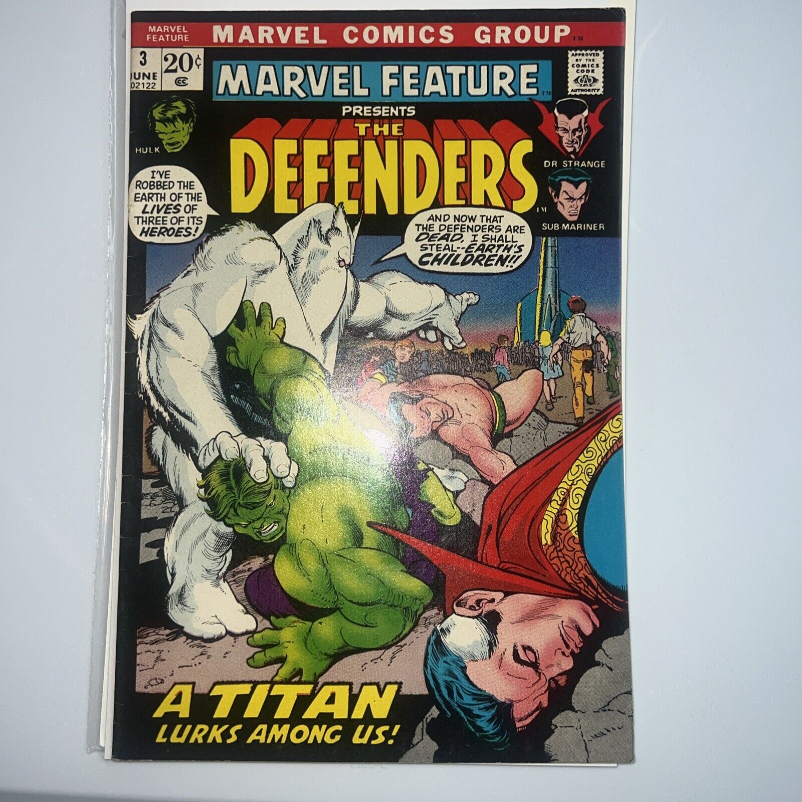 Marvel Feature #3 The Defenders