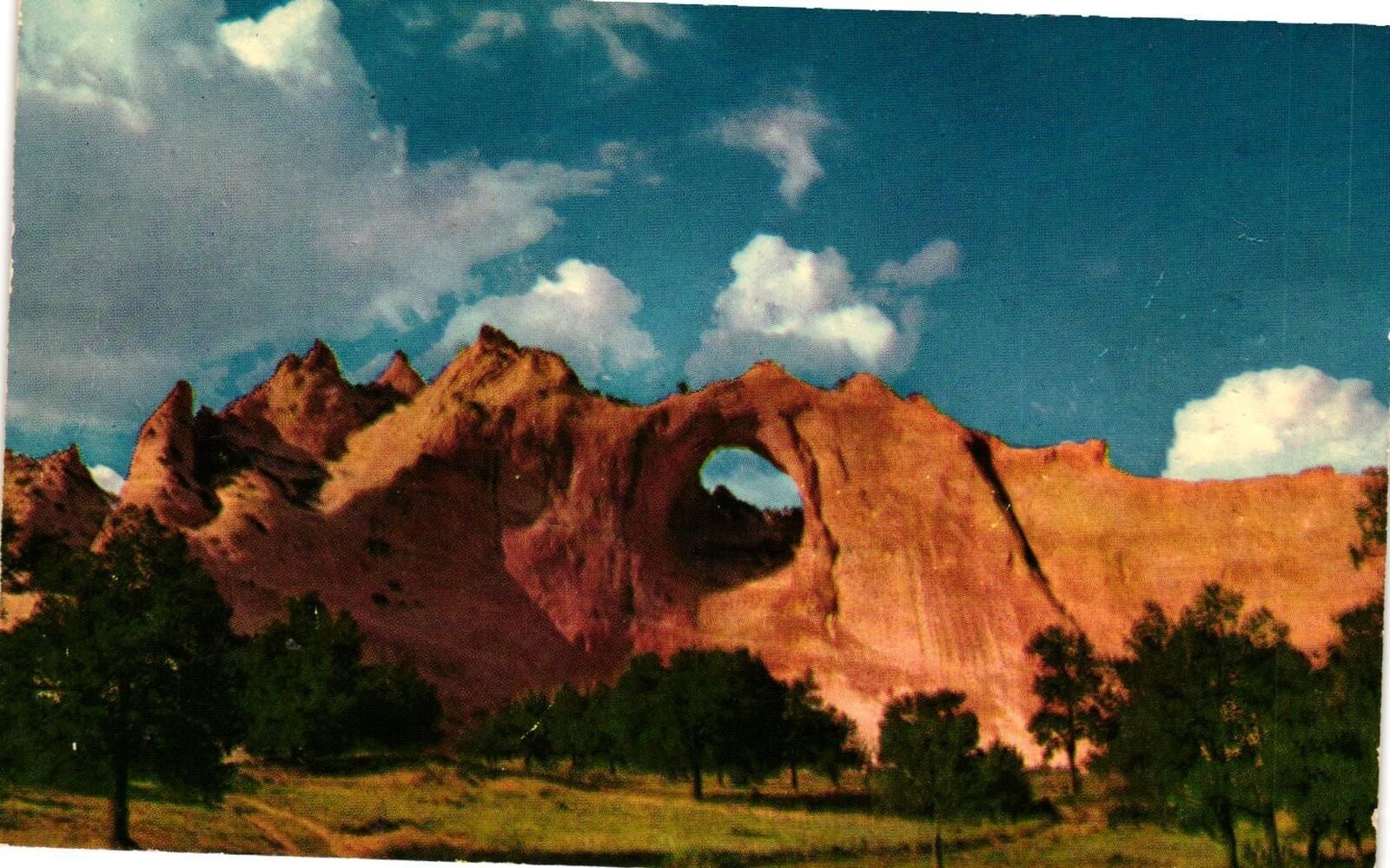 Vintage Postcard- Window Rock, Arizona. 1960s