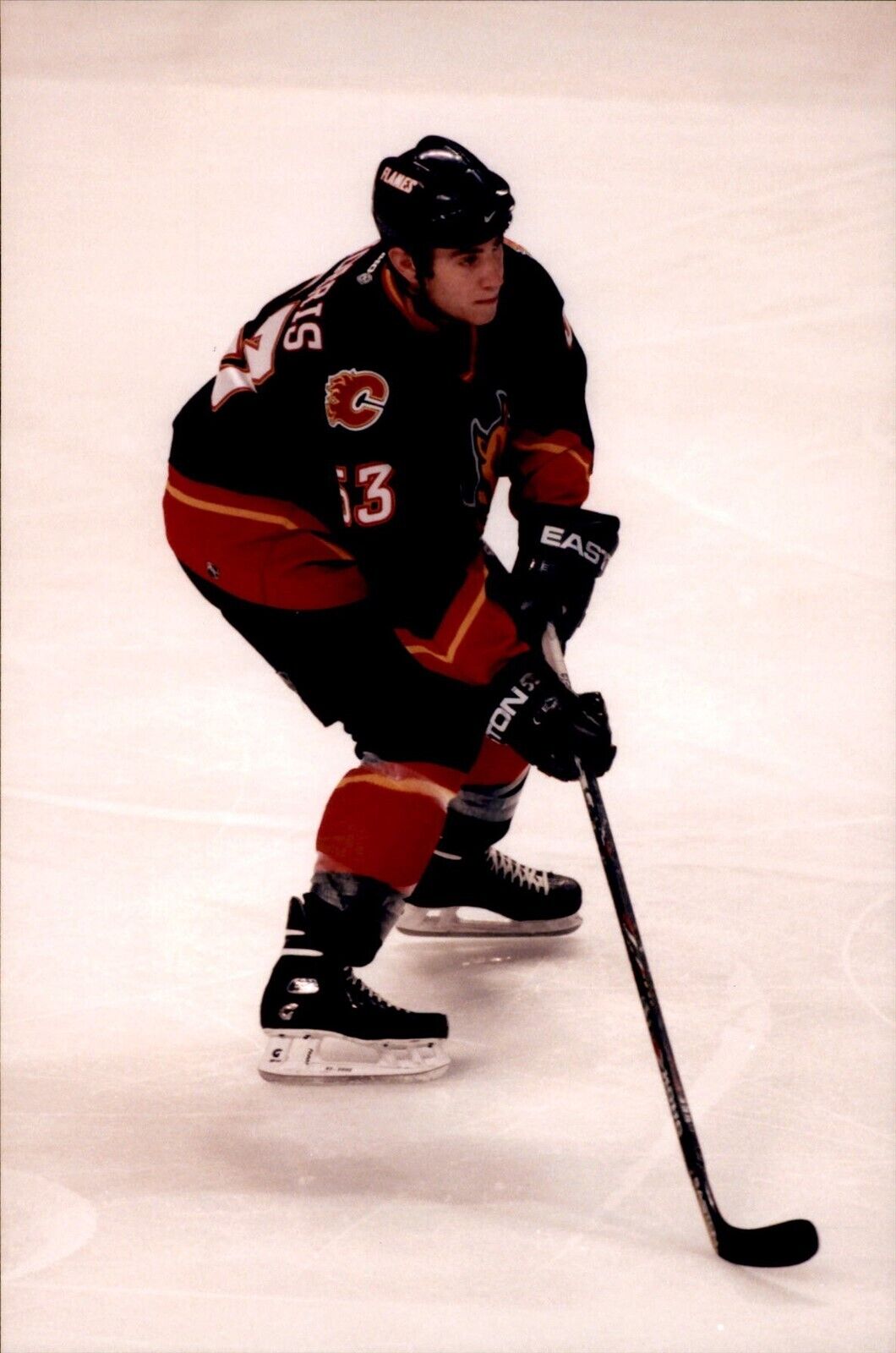 PF25 2000 Original Photo DEREK MORRIS CALGARY FLAMES NHL ICE HOCKEY DEFENSE