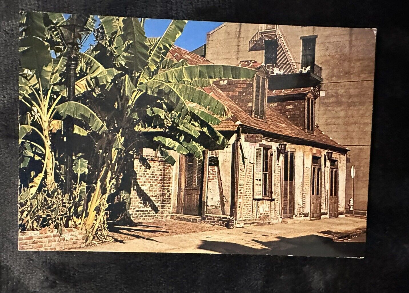 Jean Lafitte\'s Blacksmith Shop Postcard Bourbon Street New Orleans, Louisiana