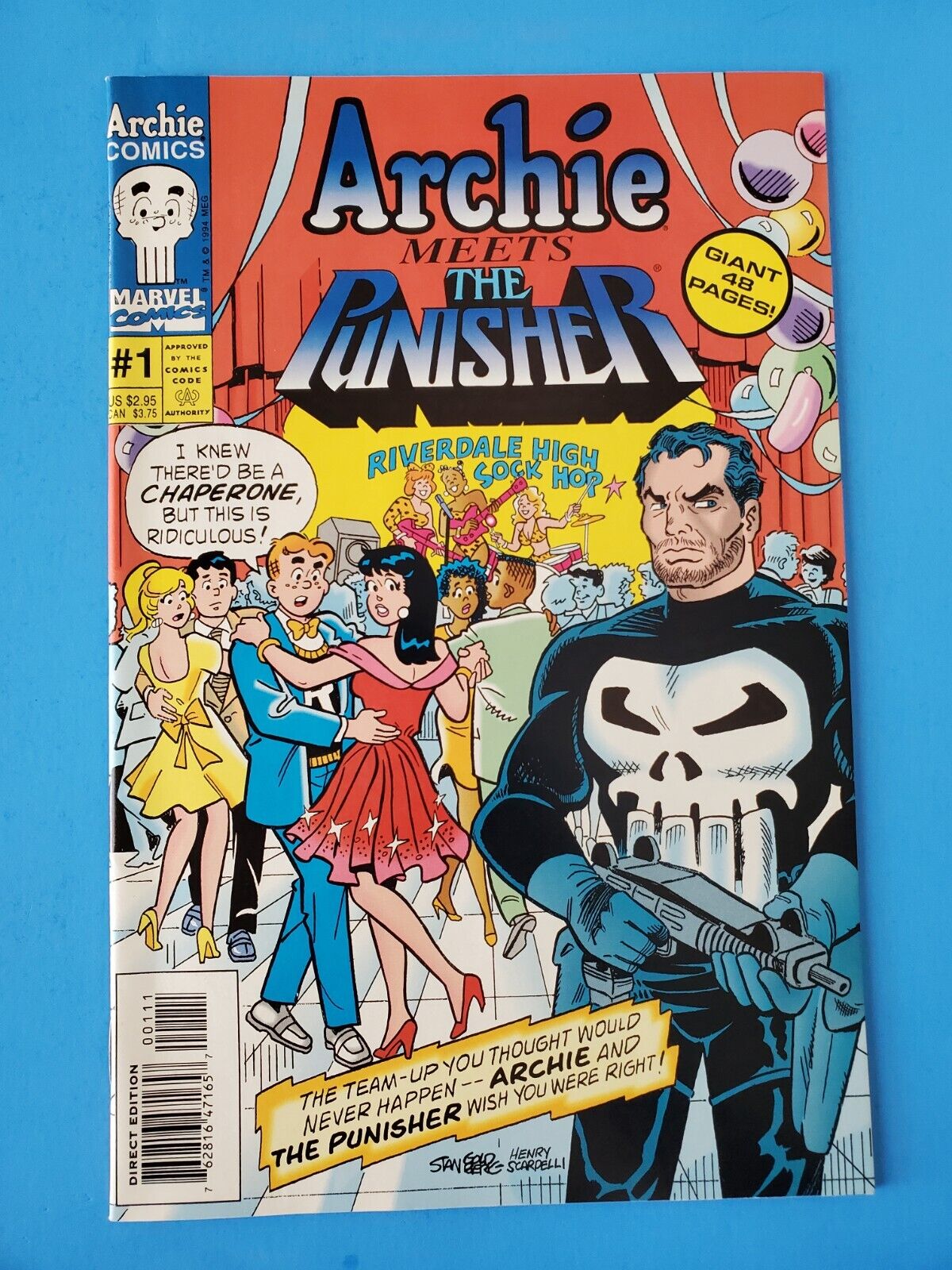 Archie Meets the Punisher #1 - Archie / Marvel Comics Crossover 1994