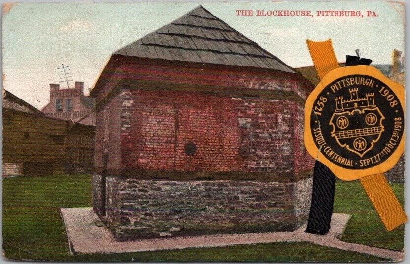 1908 PITTSBURGH, Pennsylvania Postcard \