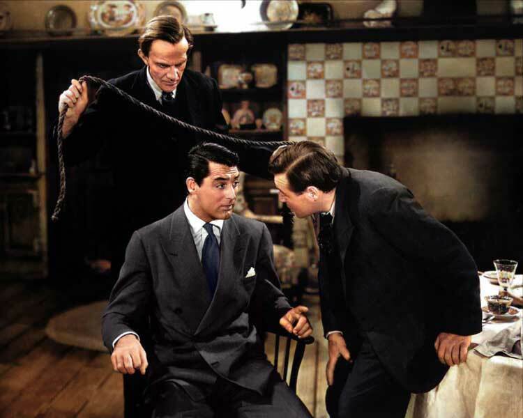 Cary Grant, Peter Lorre & Raymond Massey 8x10 RARE COLOR Photo 791