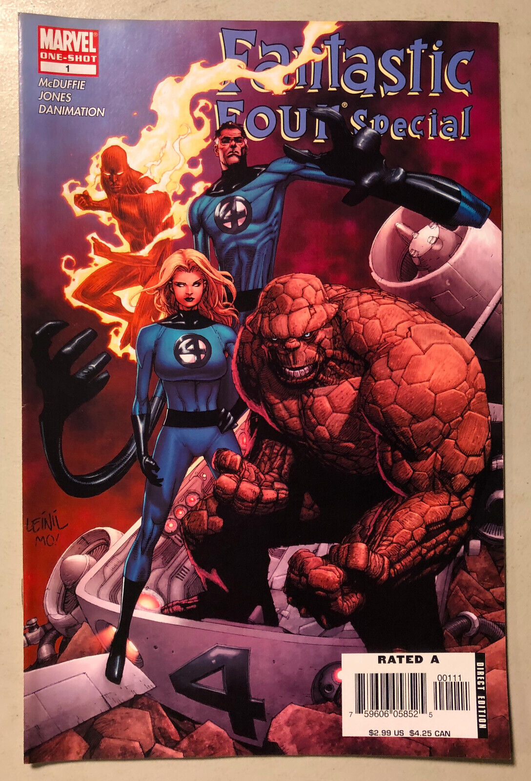 FANTASTIC FOUR SPECIAL 2006 DWAYNE MCDUFFIE -  25 CENT COMBINED SHIPPING
