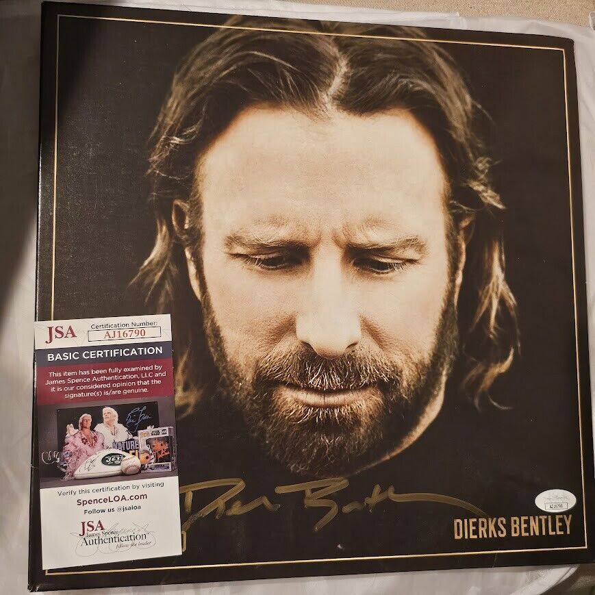 Dierks Bentley Signed Autographed Gravel & Gold Double Vinyl LP JSA