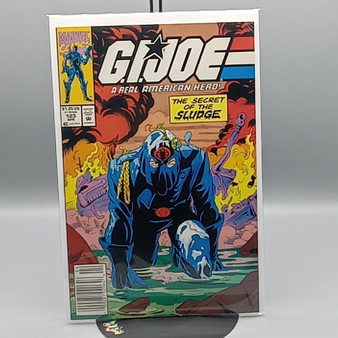 G.I. Joe: A Real American Hero #123 Newsstand, Marvel Comics (1992)
