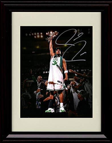 16x20 Framed Paul Pierce - Victory - Boston Celtics - Autograph Replica Print