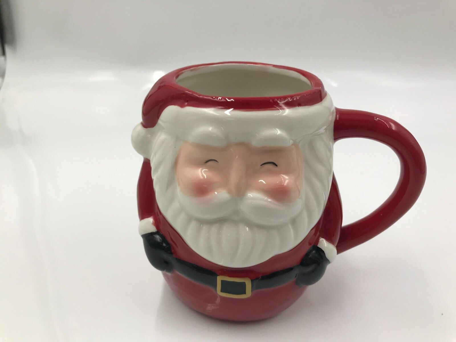 Ceramic 18oz Happy Santa Coffee Mug DD01B25008