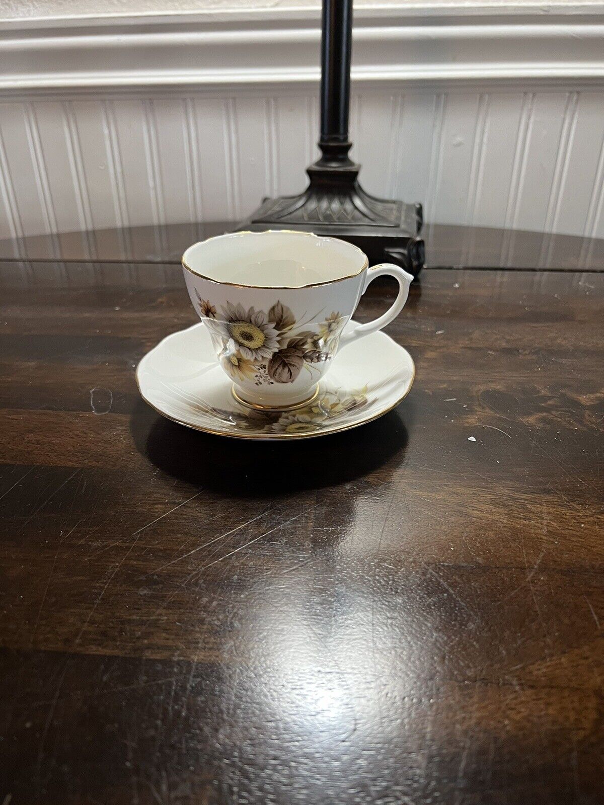 Vintage Duchess Autumn Teacup & Saucer Made in England 342