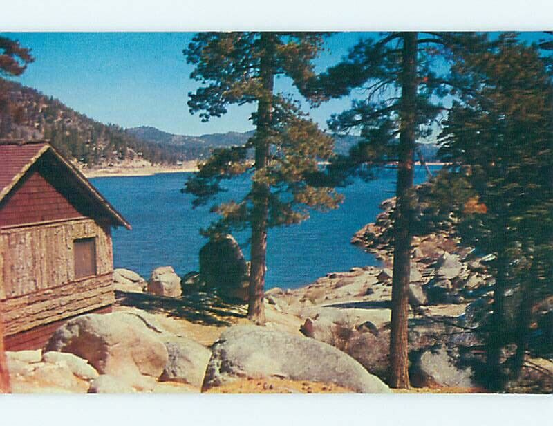 Unused Pre-1980 CABIN BESIDE THE LAKE Big Bear Lake California CA t3928